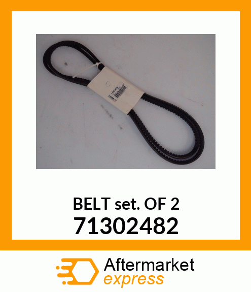 BELTSETOF2 71302482