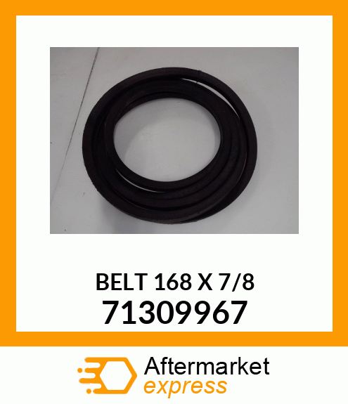 BELT 168 X 7/8 71309967