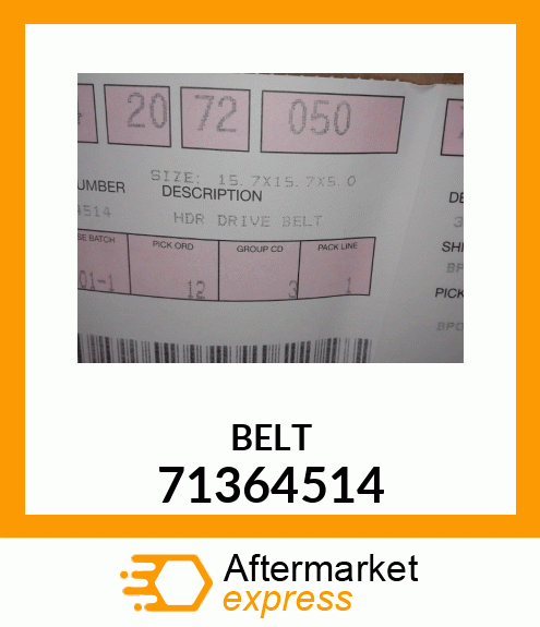 BELT 71364514