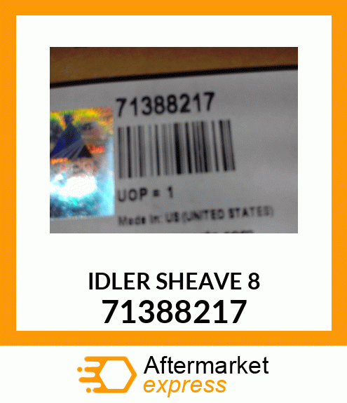 IDLER SHEAVE 8 71388217