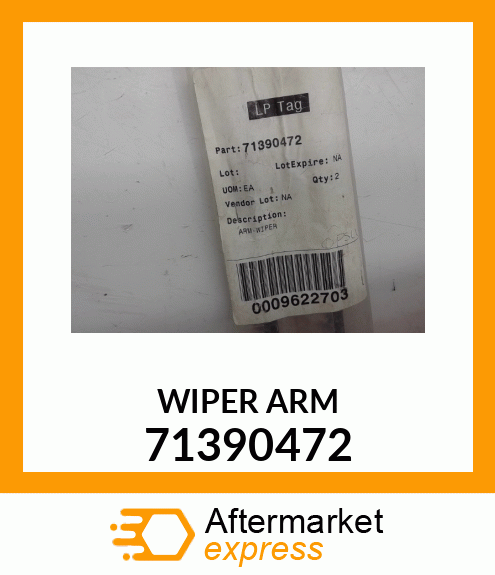 WIPER ARM 71390472