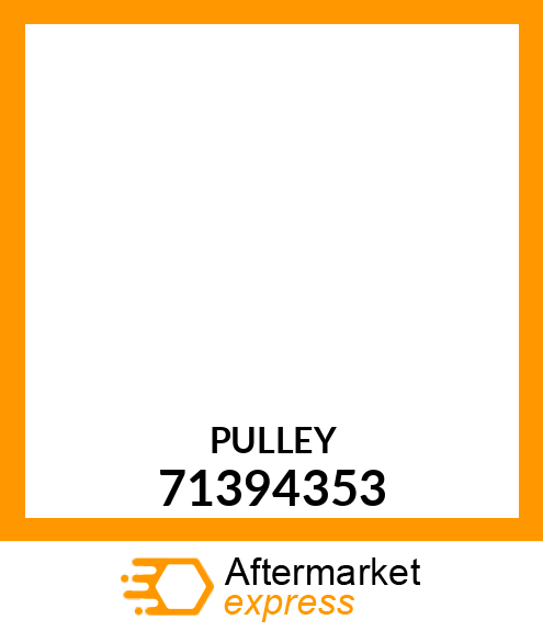 PULLEY 71394353