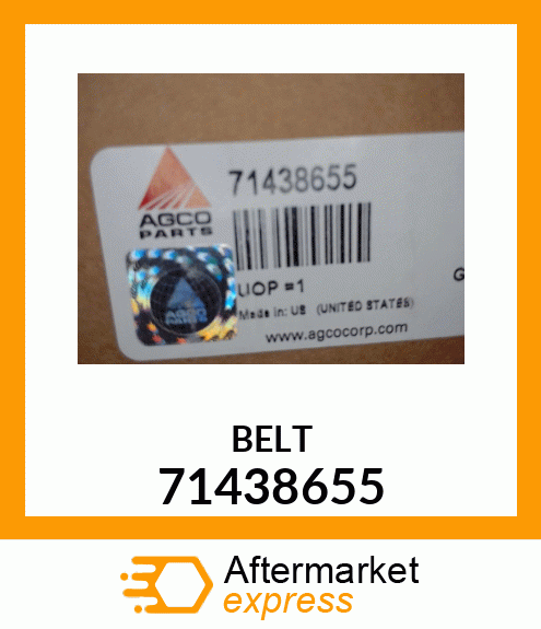 BELT 71438655