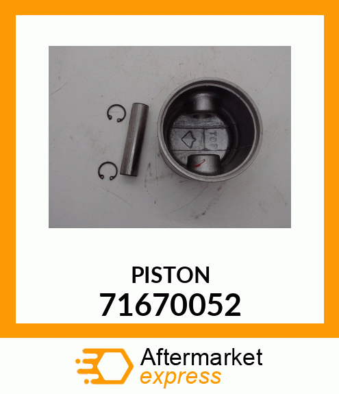 PISTON 71670052