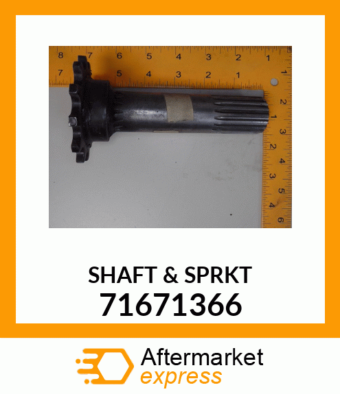 SHAFT_&_SPRKT 71671366