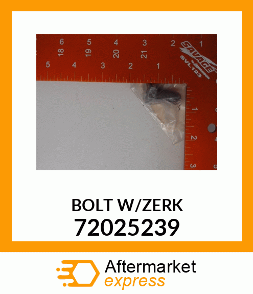 BOLT_W/ZERK 72025239