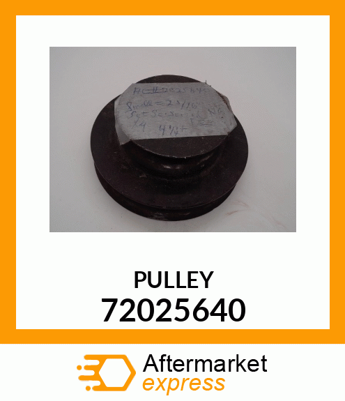 PULLEY 72025640