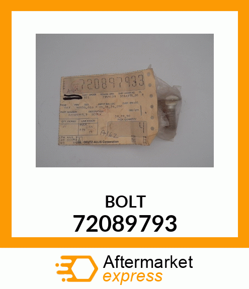 BOLT 72089793