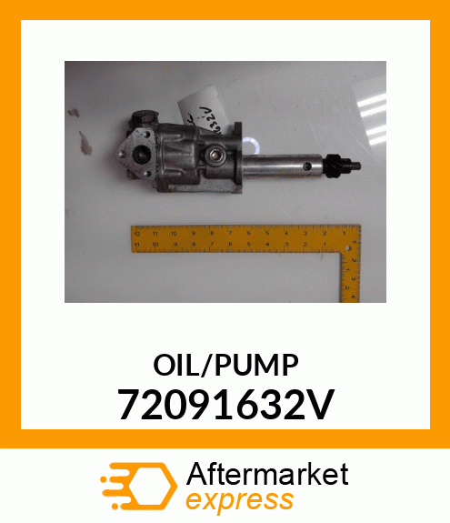 OIL/PUMP 72091632V