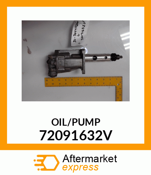 OIL/PUMP 72091632V