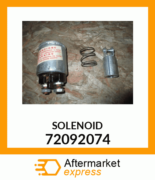 SOLENOID 72092074