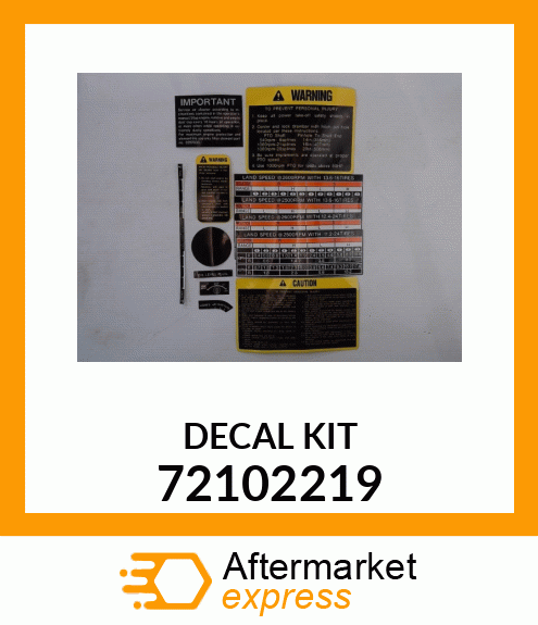 DECALKIT 72102219