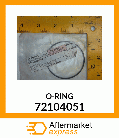 O-RING 72104051