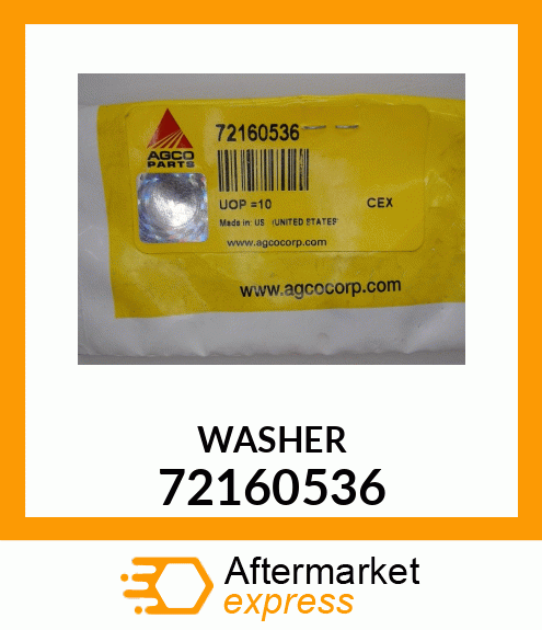 WASHER 72160536