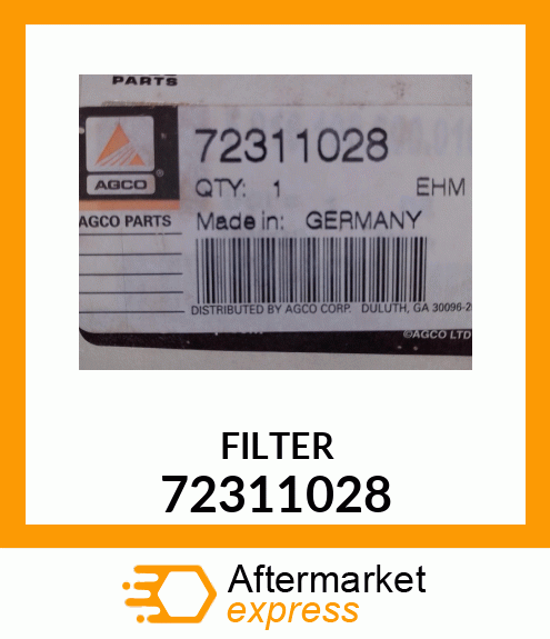 FILTER 72311028