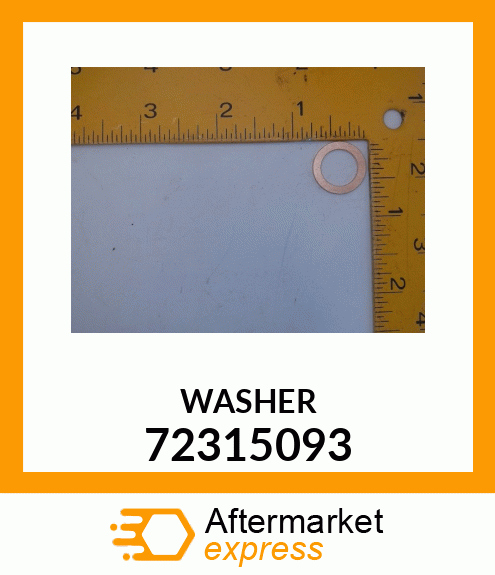 WASHER 72315093