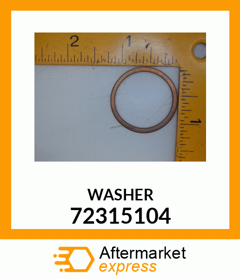 WASHER 72315104