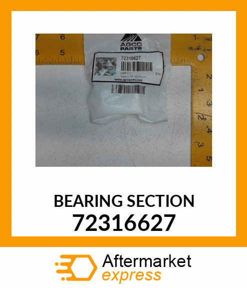 BEARING SECTION 72316627