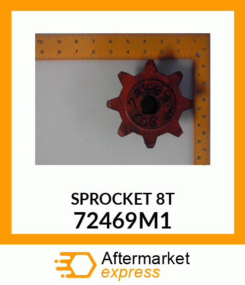 SPROCKET8T 72469M1