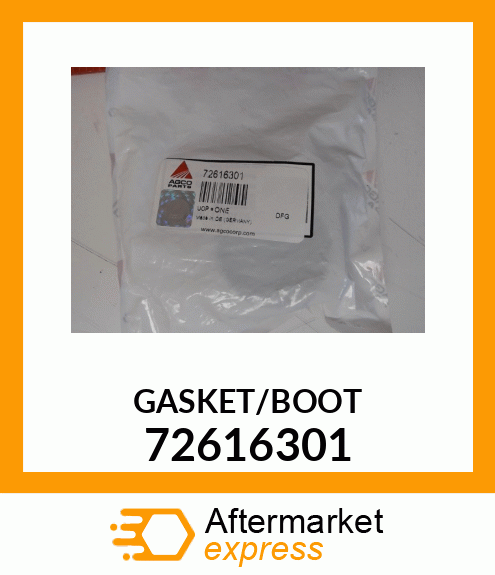 GASKET/BOOT 72616301