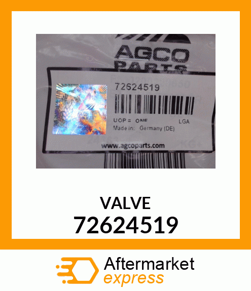 VALVE 72624519