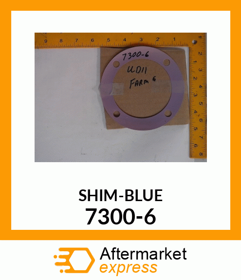 SHIM-BLUE 7300-6