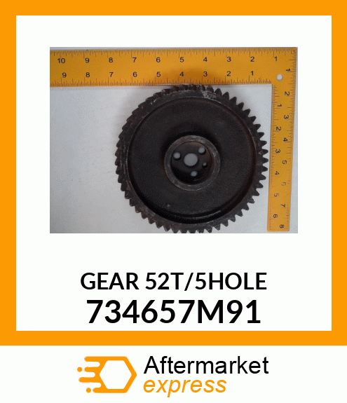 GEAR_52T/5HOLE_ 734657M91