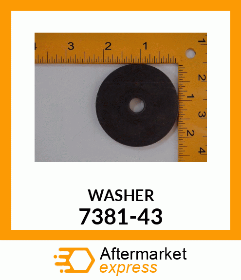 WASHER 7381-43