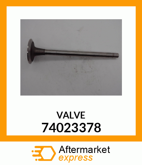 VALVE 74023378