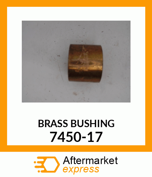 BRASSBUSHING 7450-17