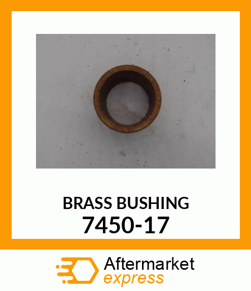 BRASSBUSHING 7450-17