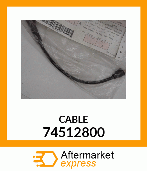 CABLE 74512800