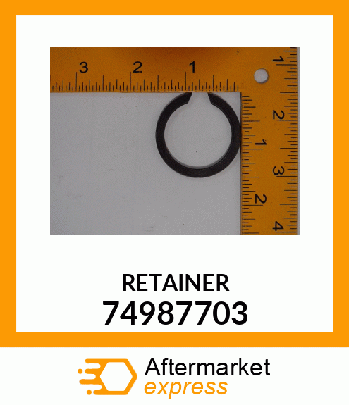 RETAINER 74987703