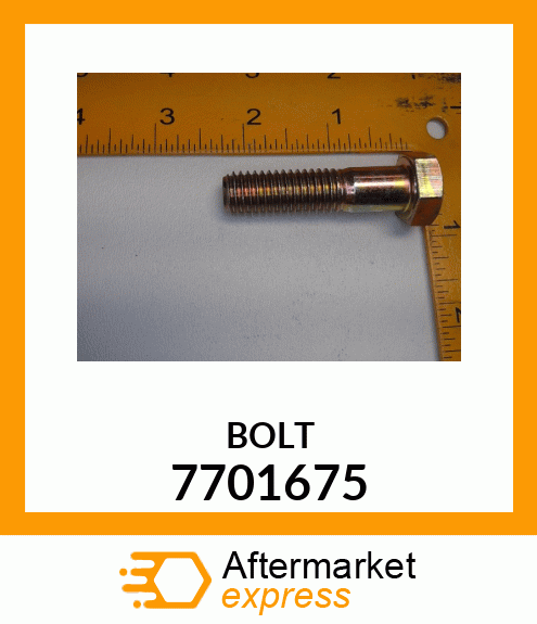 BOLT 7701675