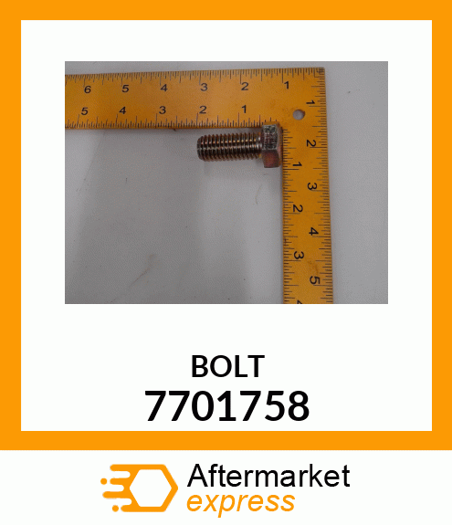 BOLT 7701758