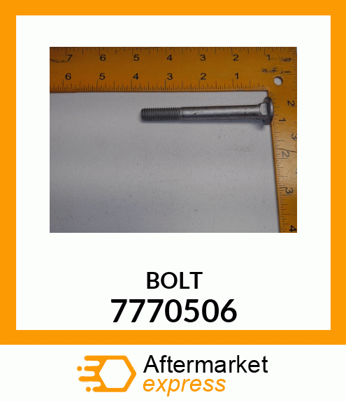 BOLT 7770506