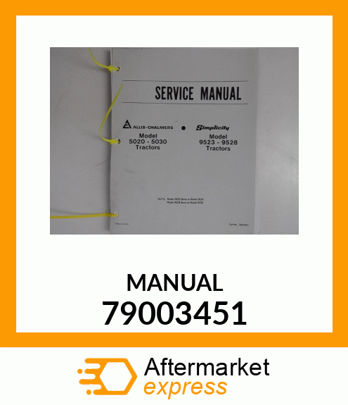 MANUAL 79003451