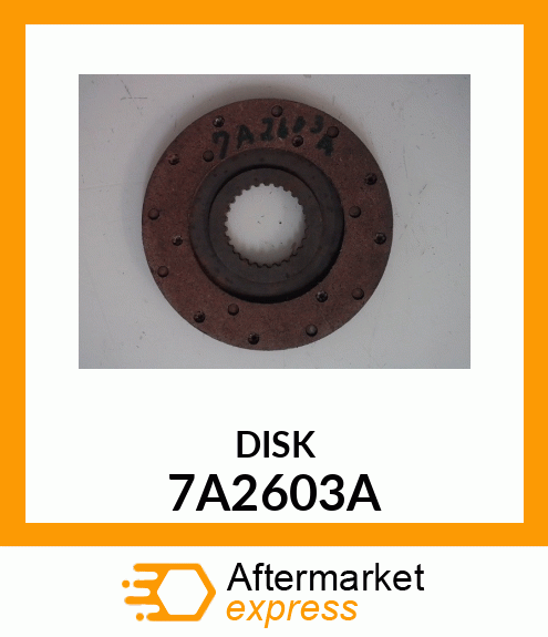 DISK 7A2603A