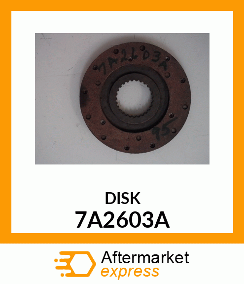 DISK 7A2603A