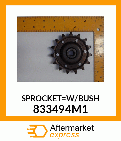 SPROCKET_W/BUSH 833494M1