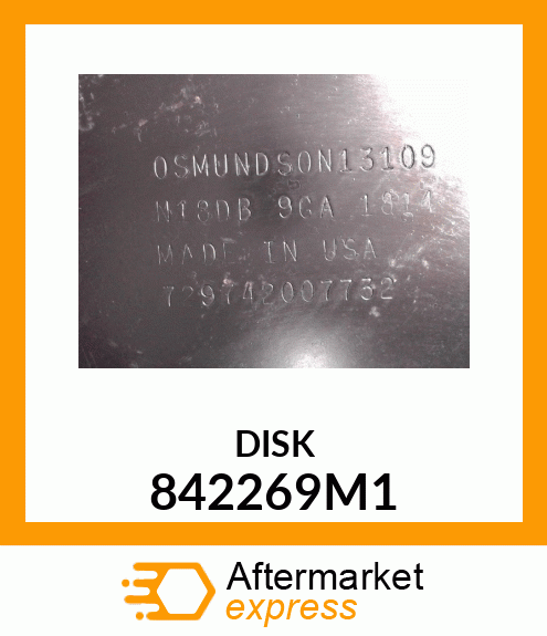 DISK 842269M1