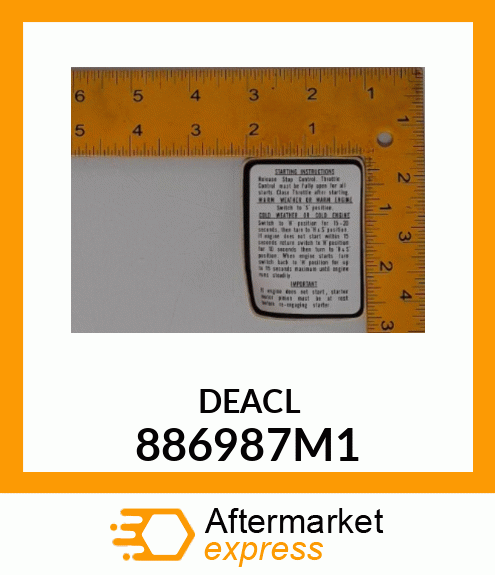 DEACL 886987M1