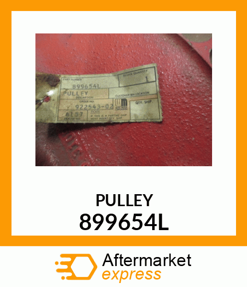 PULLEY 899654L