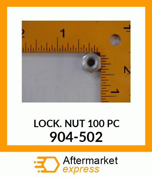 LOCKNUT100PC 904-502