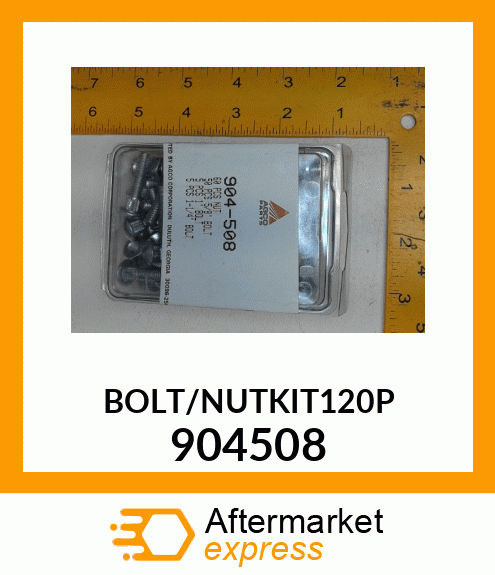 BOLT/NUTKIT120P 904-508