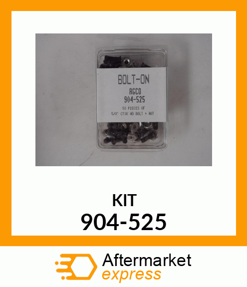 BOLT/NUT101PC 904-525