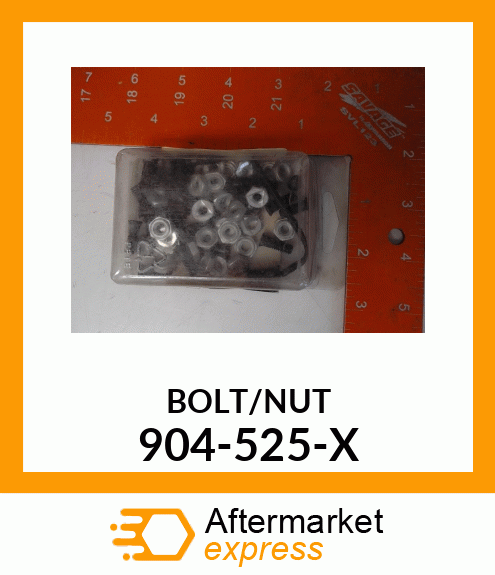 BOLT/NUT 904-525-X