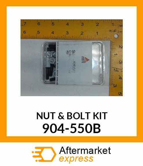 NUT & BOLT KIT 904-550B