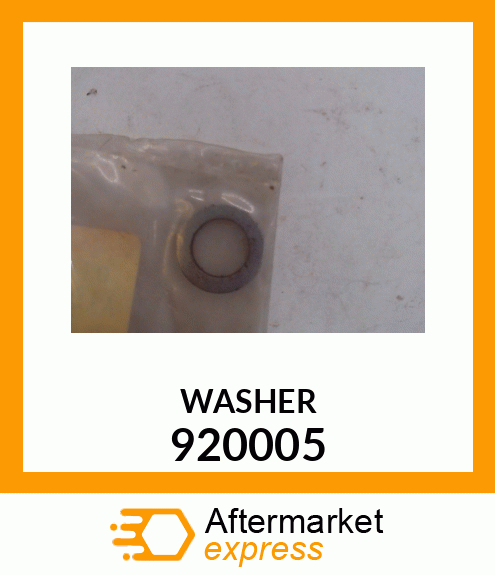 WASHER 920005