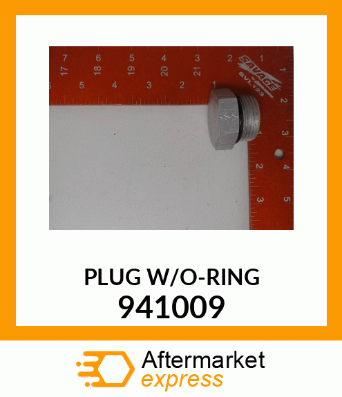 PLUGW/O-RING 941009